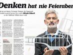 Denken hat nie Feierabend