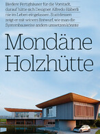 Mondäne Holzhütte