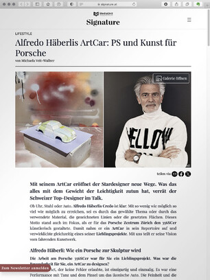 PS und Kunst für Porsche
